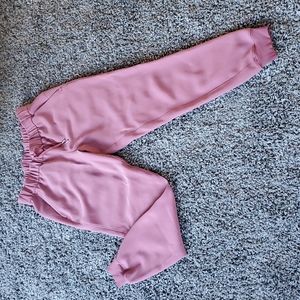 Lululemon joggers, size 6, dusty rose